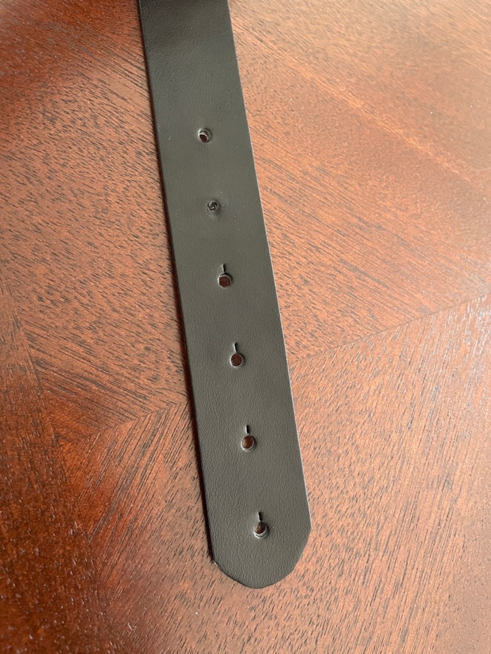 kate spade Black Leather Belt with Gold Heart Buckle Accent - Picture 5 of 5